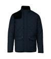 KB6126  Quilted Jacket  Navy / Black colour image